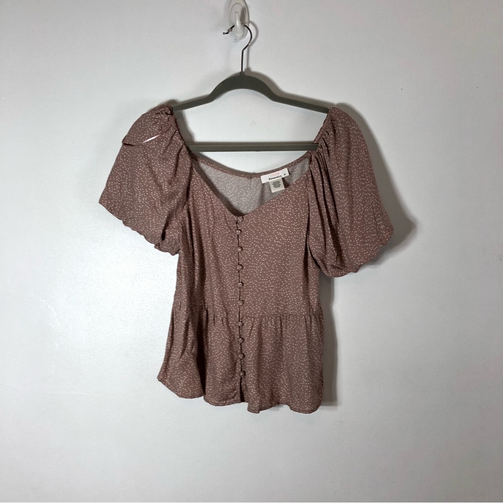 Urban Romantics Cropped Off Shoulder Blouse